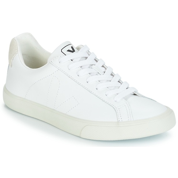 Veja Esplar white leather sneakers size 9 - Picture 3 of 13